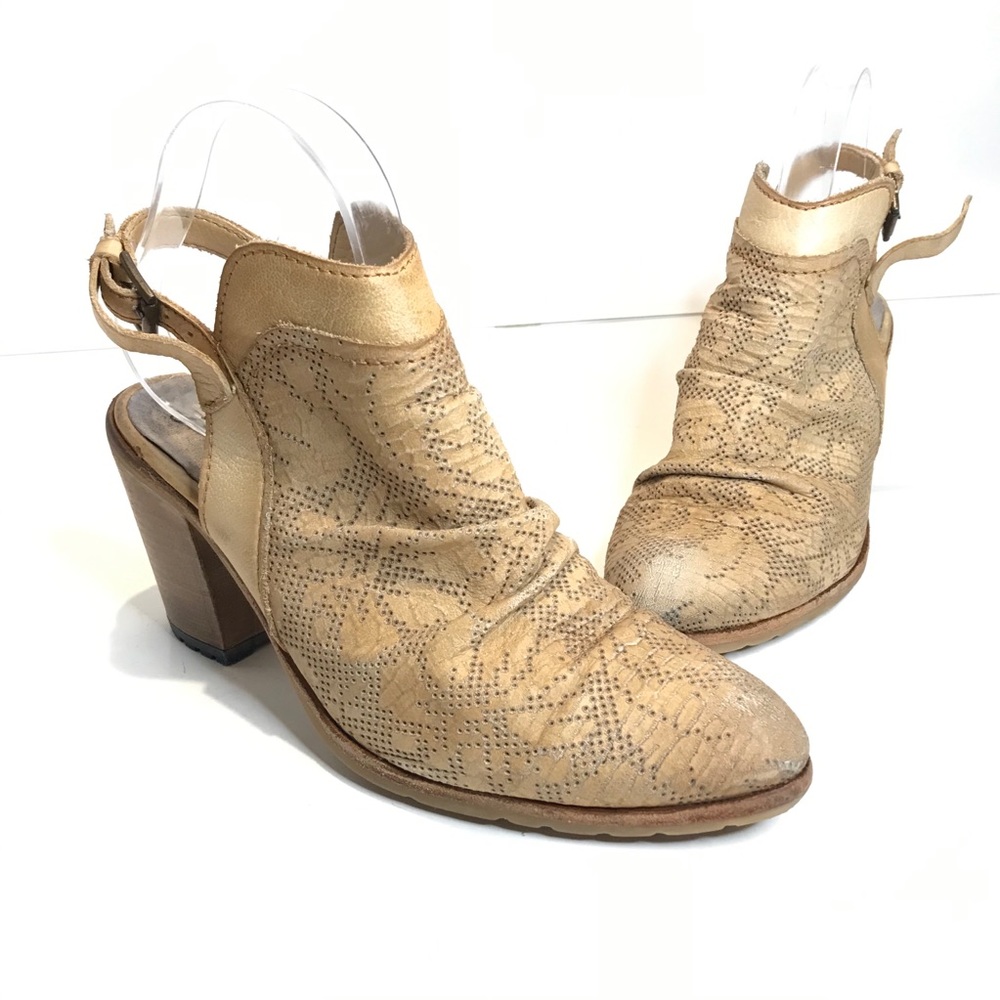 FREE PEOPLE De Soto Bootie Sling Back Mule clog booties